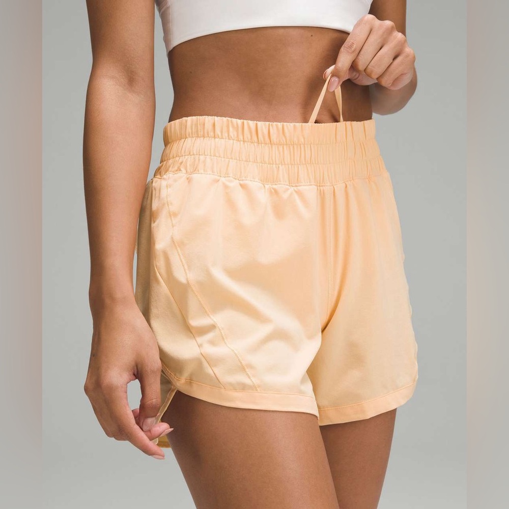 Lululemon Track That High-Rise Lined Short 3"
